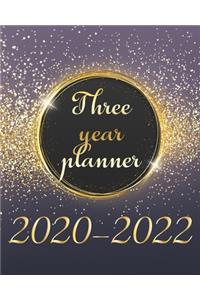 2020-2022 Three Year Planner