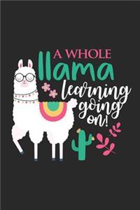 A Whole Llama Learning Going On!