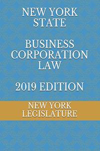 New York State Business Corporation Law 2019 Edition