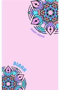 Blank Diary book