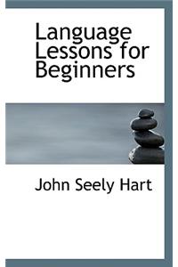 Language Lessons for Beginners