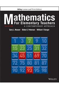 Mathematics for Elementary Teachers