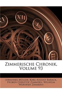 Zimmerische Chronik. 3. Band
