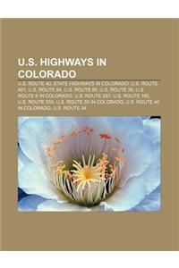 U.S. Highways in Colorado