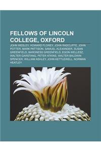 Fellows of Lincoln College, Oxford