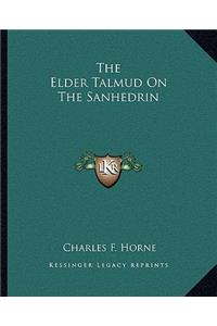 Elder Talmud on the Sanhedrin