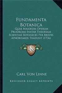 Fundamenta Botanica