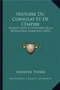 Histoire Du Consulat Et De L'Empire