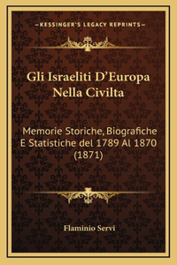 Gli Israeliti D'Europa Nella Civilta