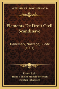 Elements De Droit Civil Scandinave