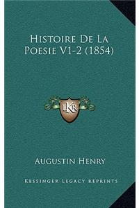 Histoire De La Poesie V1-2 (1854)