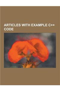 Articles with Example C++ Code: Abstract Factory Pattern, Algorithm (C++), Allocator (C++), Argument-Dependent Name Lookup, Barton-Nackman Trick, Bina