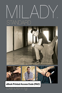 Printed Access Card for Milady Standard Barbering eBook