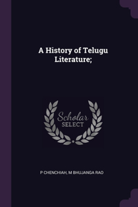 History of Telugu Literature;