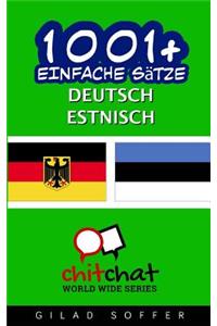 1001+ Einfache Satze Deutsch - Estnisch