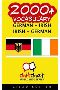 2000+ German - Irish Irish - German Vocabulary