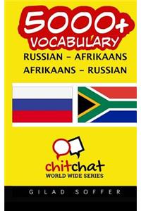 5000+ Russian - Afrikaans Afrikaans - Russian Vocabulary