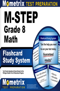 M-Step Grade 8 Mathematics Flashcard Study System