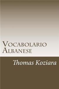 Vocabolario Albanese
