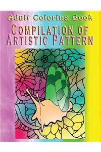 Adult Coloring Book Compilation of Artistic Pattern