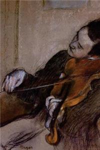 ''The Violist'' by Edgar Degas - 1880