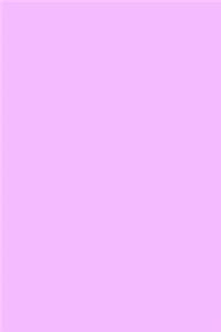 Journal Brilliant Lavender Color Simple Plain Lavender