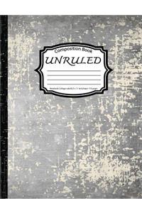 Composition Book Unruled