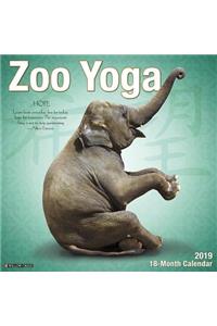 Zoo Yoga 2019 Wall Calendar