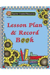 Sunflowers Lesson Plan & Record Book