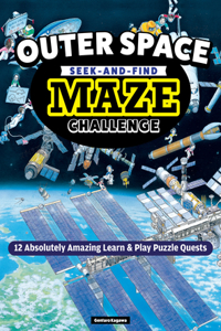 Outer Space Seek-And-Find Maze Challenge