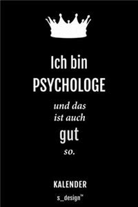 Kalender für Psychologen / Psychologe / Psychologin