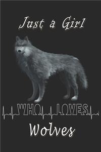 Just a girl who loves Wolves journal