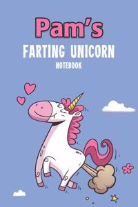 Pam's Farting Unicorn Notebook