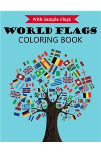 World Flags Coloring Book