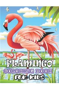 Flamingos Coloring Book