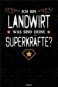 Ich bin Landwirt was sind deine Superkräfte? Notizbuch