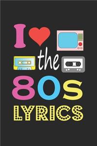 I Love The 80s Lyrics