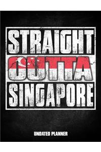 Straight Outta Singapore Undated Planner