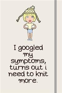 I googled my symptoms, turns out i need to knit more.