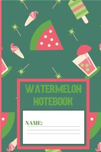 Watermelon Notebook