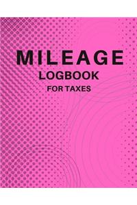 Mileage Log book for Taxes