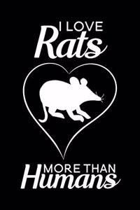 I love Rats more than humans