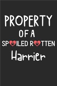 Property Of A Spoiled Rotten Harrier