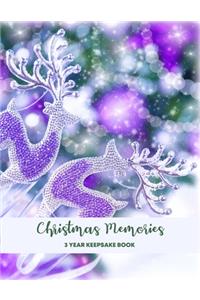 Christmas Memories - 3 Year Keepsake Book