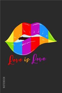 Notebook - Love is love
