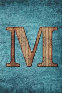 Monogrammed Notebook - M