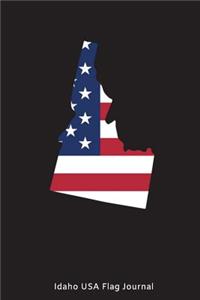 Idaho USA Flag Journal