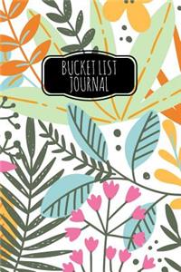 Bucket List Journal