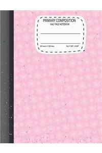 primary composition half page notebook