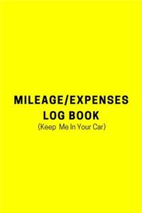 Mileage Log/Expenses Book